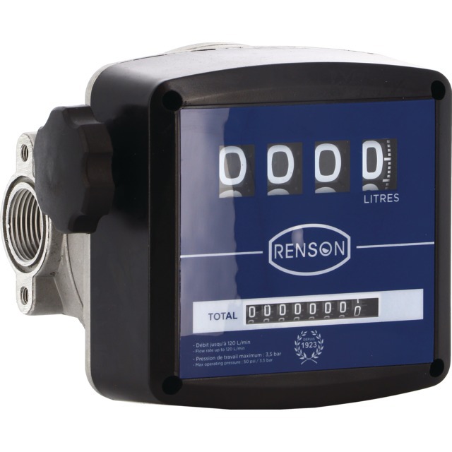 Compteur Mecanique 4 Chiffres 20 à 120L/MIN référence fournisseur REN971850